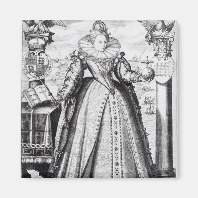 Imã Rainha Elizabeth I 1596 (Frente)