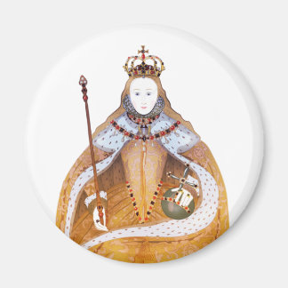 Imã Rainha Elizabeth I - ilustração histórica