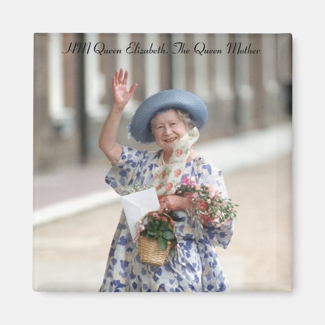 Imã Rainha Elizabeth Rainha-Mãe 1988 (Frente)
