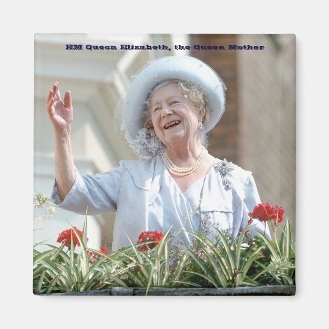 Imã Rainha Elizabeth, Rainha Mãe 1990 (Frente)