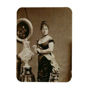 Ímã Rainha Emma (1836-85) (fotografia do sepia)