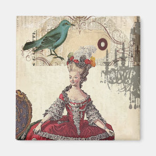 Imã Rainha francesa Marie Antoinette do candelabro de
