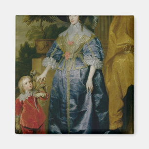 Imã Rainha Henrietta Maria e seu anão