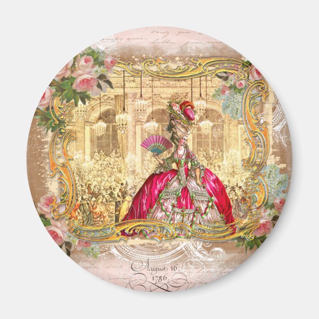 Imã Rainha Marie Antoinette Versailles (Frente)