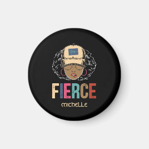 Imã Rainha Negra Ferro Mulher negra
