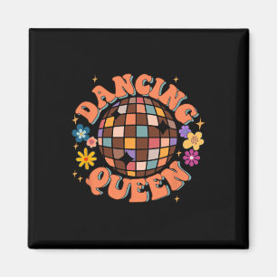 Imã Rainha Retro Bridesmaids dança 70 Disco Bachelo