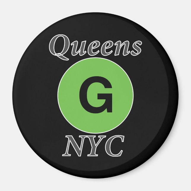 Imã Rainha Trem G NYC (Frente)