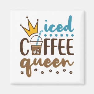 Imã Rainhas do Café Forçadas Frio Fresam