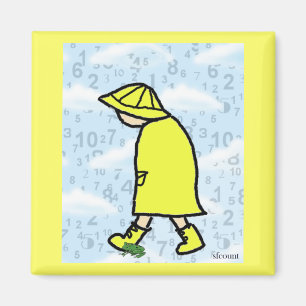 Imã Rainy Day Boy Magnet