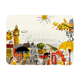 Ímã Rainy Day em Londres