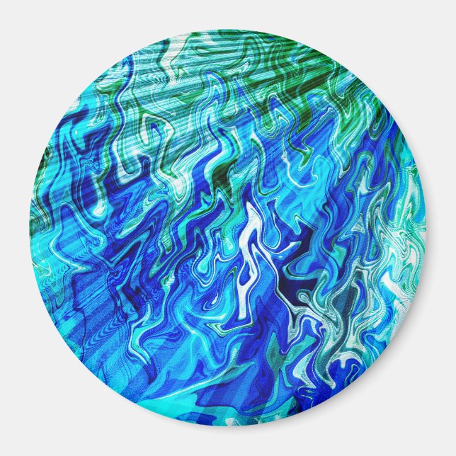 Imã Raios de luz solar do mar...... (Frente)