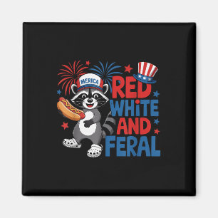 Imã Raiva Branca Vermelha E Feral Raiva Merica Usa Ind