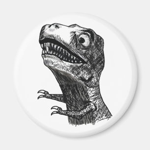 Imã Raiva Meme de T-Rex - ímã