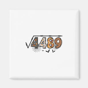 Imã Raiz Quadrada De 4489 Funny Halloween 67 Meme Math