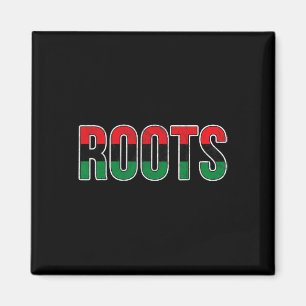 Imã Raízes Afro-americanas - Bandeira da Unia Pan-Afri
