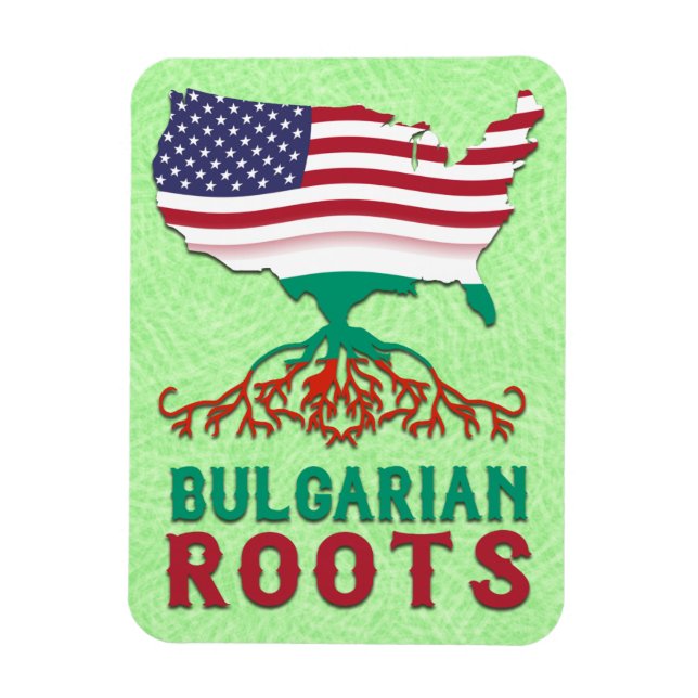 Ímã Raízes Americanas da Bulgária (Vertical)