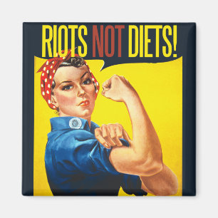 Imã Raízes não Dietas - feminismo vintage