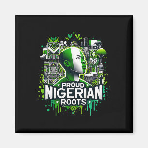 Imã Raízes nigerianas orgulhosas História negra Mês af