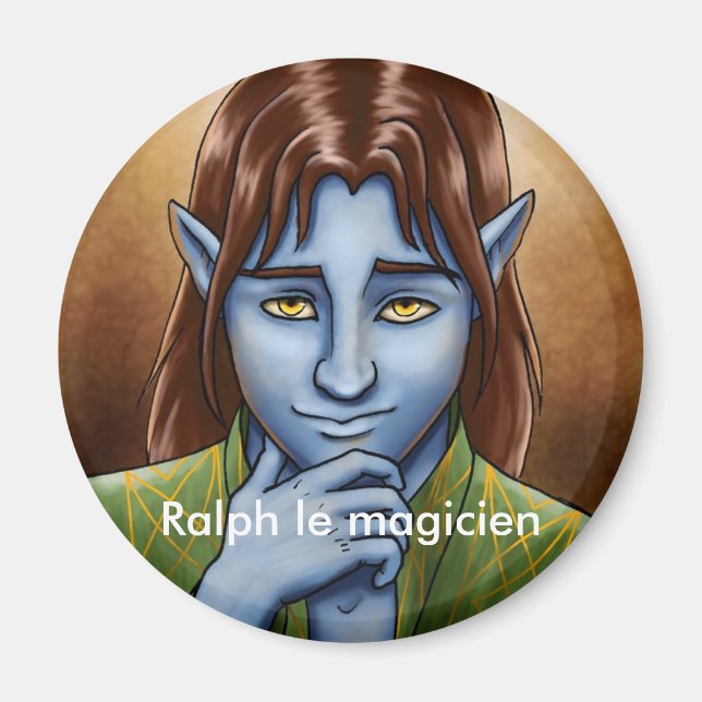 Imã Ralph le Magicien - Macarron (Frente)