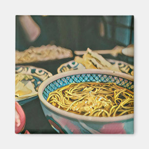 Imã Ramen lover trabalho de arte