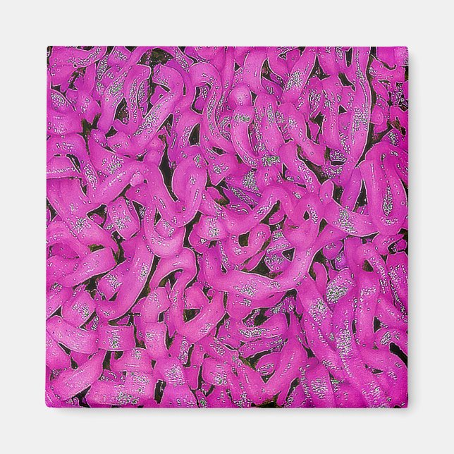 Imã Ramen Rosa (Frente)