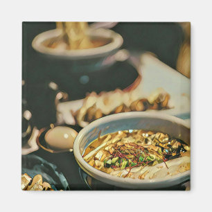 Imã Ramen trabalho de arte