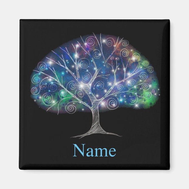 Imã Ramificação suave Troço da árvore (Frente)