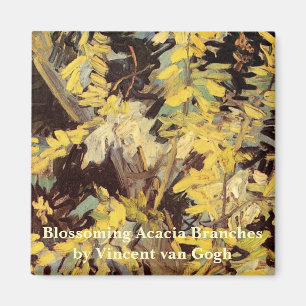 Imã Ramos de Acácia Floridos por Vincent van Gogh