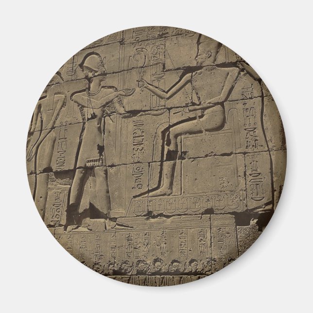 Imã Ramusseum. Egito cerca de 1867 (Frente)