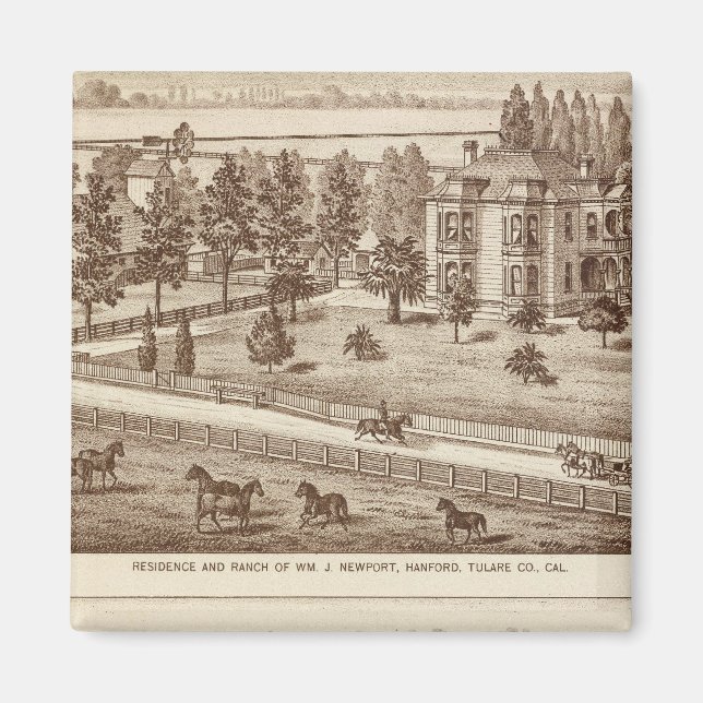 Imã Ranches, Hanford, Cal (Frente)