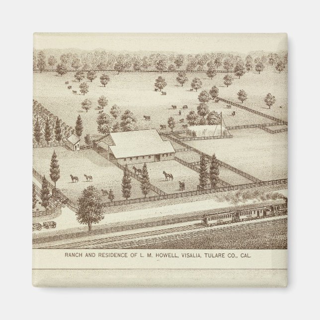 Imã Ranches, Visalia, Cal (Frente)