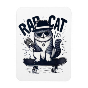 Ímã Rap Cat Harmony