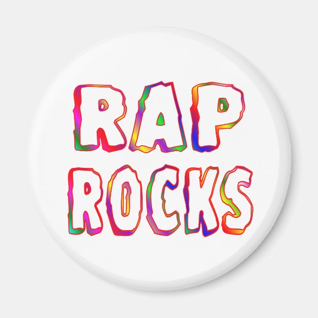 Imã Rap Rocks (Frente)