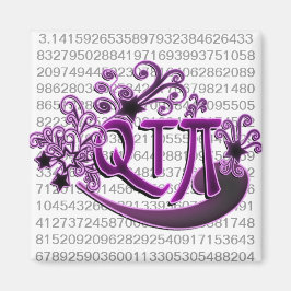 Imã Rapariga Bonito de Pizza Telefônica QTPi