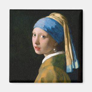 Imã Rapariga com brinco de pérola, Johannes Vermeer, 