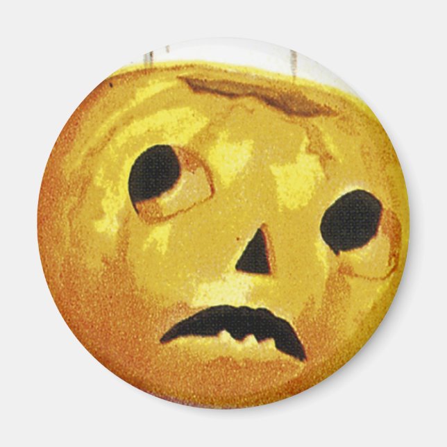 Imã Rapariga com Jack o' Lanterna (Frente)