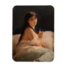 Rapariga com Medalhão (por Gerolamo Induno)