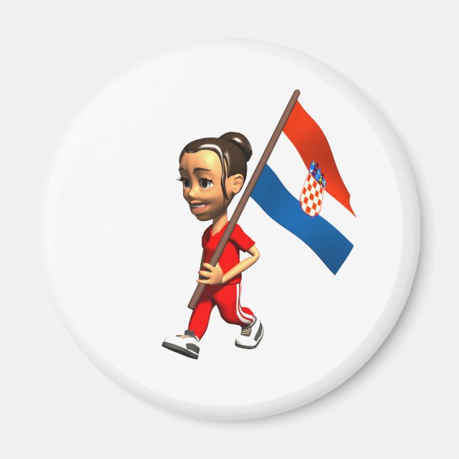 Imã Rapariga Croata (Frente)