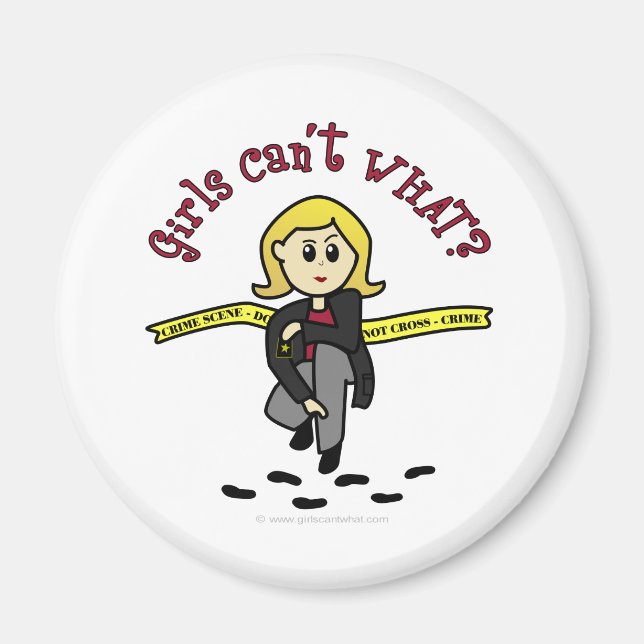 Imã Rapariga CSI Loira (Frente)