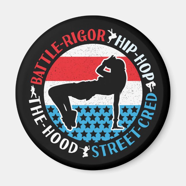 Imã Rapariga de dança de dança do Salto de anca (Frente)