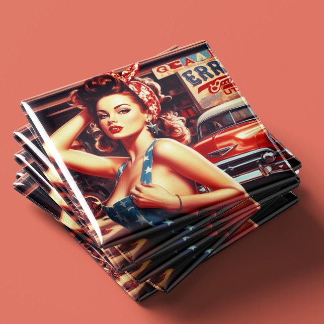 Imã Rapariga Mecânica Retroativa (Criador carregado)