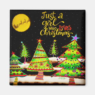 Imã "Rapariga que ama o Natal" 