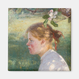 Imã Rapariga sob a árvore da maçã (por Danielson-Gambo