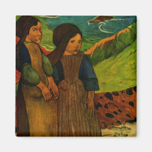 Imã Raparigas Breton de Paul Gauguin (1889)