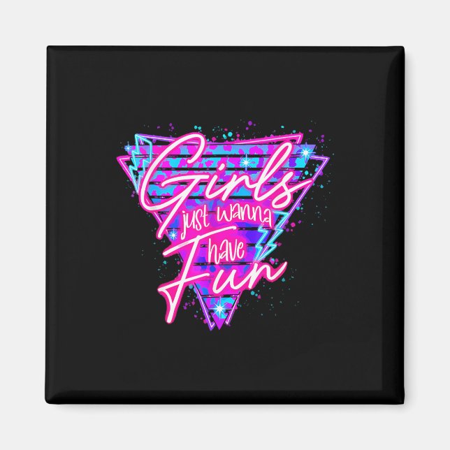 Imã Raparigas Festas de aniversário De Aniversário Só  (Frente)