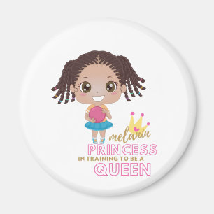 Imã Raparigas MELANIN Princesa Em Formação Para Ser