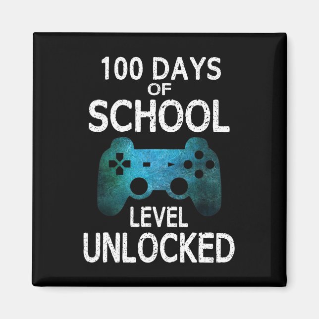 Imã Rapazes 100 Dias De Videos games De Jogadores De E (Frente)