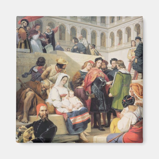 Imã Raphael no Vaticano, 1832 (óleo na canvas) (Frente)
