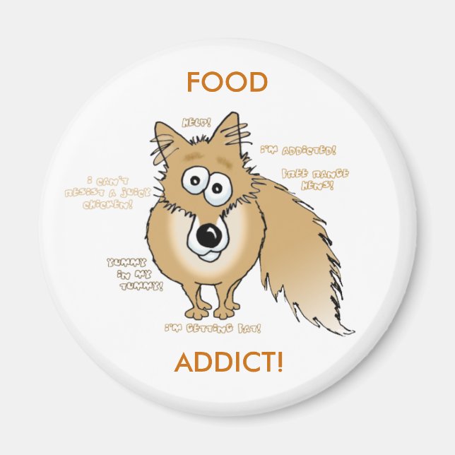 Imã Raposa, COMIDA ADDICT! (Frente)