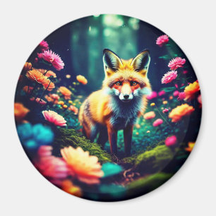 Imã "Raposa em Bloom"